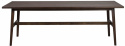 Spisebord \'Plainfield\' 220x100cm - Mørk eg