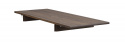 Indlægsskive \'Tyler\' 45cm - Brun
