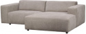 3-personers sofa \'Willard\' Chaise Long H - Beige