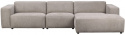 4-personers sofa \'Willard\' Chaise Long H - Beige