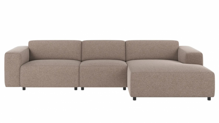 4-personers sofa \'Willard\' Chaise Long H - Beige i gruppen Møbler / Sofaer / 4-personers sofaer hos Reforma (121314)