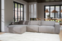 4-personers sofa \'Willard\' Chaise Long V - Beige