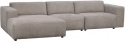 4-personers sofa \'Willard\' Chaise Long V - Beige
