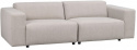 3-personers sofa \'Willard\' - Lysbeige