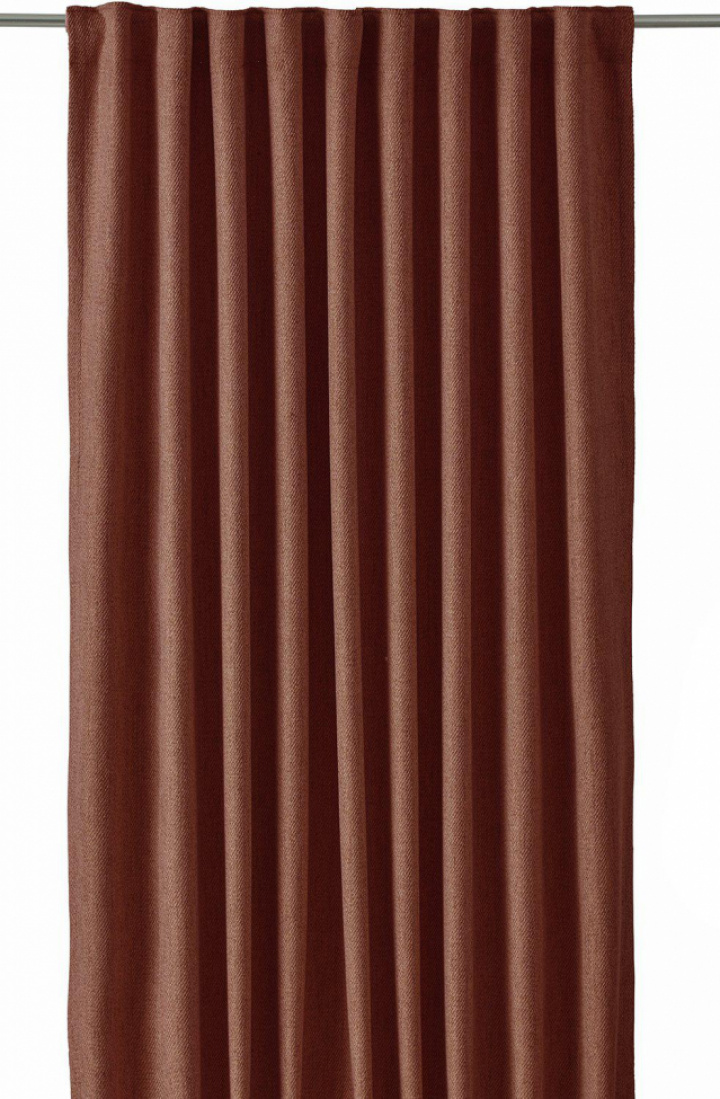 2-pak gardin \'Greenwich\' 140x280 - Brun i gruppen Indretning / Tekstiler / Gardiner hos Reforma (1220-20-006)