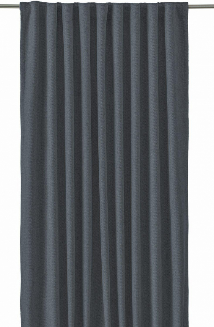 2-pak gardin \'Greenwich\' 140x280 - Mørkegrå i gruppen Indretning / Tekstiler / Gardiner hos Reforma (1220-20-110)