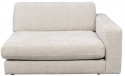 Chaise longue \'Duncan\' H - Lys grå