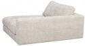 Chaise longue \'Duncan\' H - Lys grå