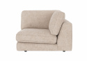 1-personers hjørnesofa \'Duncan\' - Lys grå