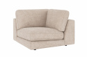 1-personers hjørnesofa \'Duncan\' - Lys grå