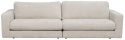 3-personers sofa \'Duncan\' - Lys grå