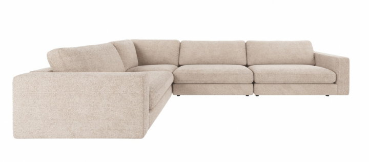 Hjørnesofa \'Duncan\' - Lys grå i gruppen Møbler / Sofaer / 4-personers sofaer hos Reforma (122038)