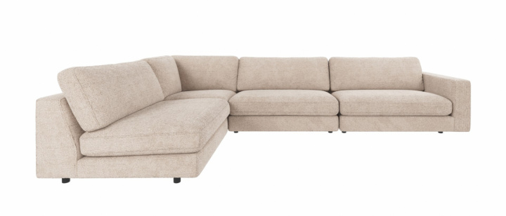 Hjørnesofa \'Duncan\' Venstre - Lys grå i gruppen Møbler / Sofaer / 3-personers sofaer hos Reforma (122039)