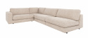 Hjørnesofa \'Duncan\' Højre - Lys grå