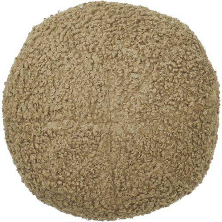 Pyntepude \'Elsie\' 25cm - Beige/Brun i gruppen Indretning / Tekstiler / Pyntepuder hos Reforma (1225-49-062)