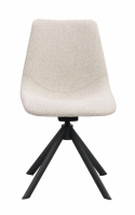 Stol \'Dunmore\' - Lysbeige/Sort