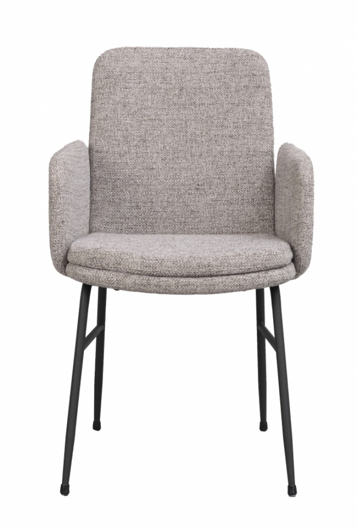 Armlænestol \'Conklin\' - Mørkbeige/sort i gruppen Møbler / Sidde møbler / Stole hos Reforma (123205)