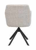 Armlænestol \'Gladstone\' - Lysbeige/sort