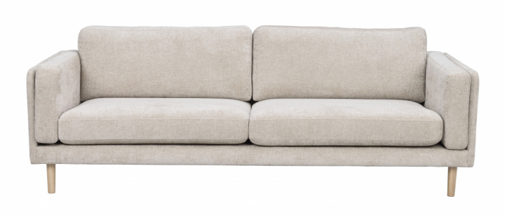 3-personers sofa \'Braden\' - Lys beige/hvidpigmenteret i gruppen Møbler / Sofaer / 3-personers sofaer hos Reforma (123706)