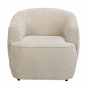 Lænestol \'Dermot\' - Lys beige