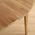 Spisebord \'Saba\' Rundt 120cm - Eg