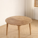 Spisebord \'Saba\' Rundt 120cm - Eg