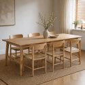 Spisebord \'Alfors\' 210x100cm - Natur