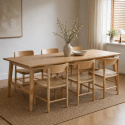 Spisebord \'Alfors\' 210x100cm - Natur