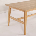 Spisebord \'Alfors\' 210x100cm - Natur