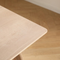 Spisebord \'Line\' 180 cm - Hvidpigmenteret