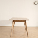 Spisebord \'Line\' 180 cm - Hvidpigmenteret