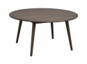 Sofabord \'Tompkins\' rundt Ø90 - Brun