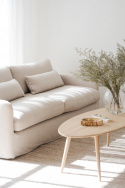 Sofabord \'Tompkins\' 150x60cm - Hvidpigmenteret eg