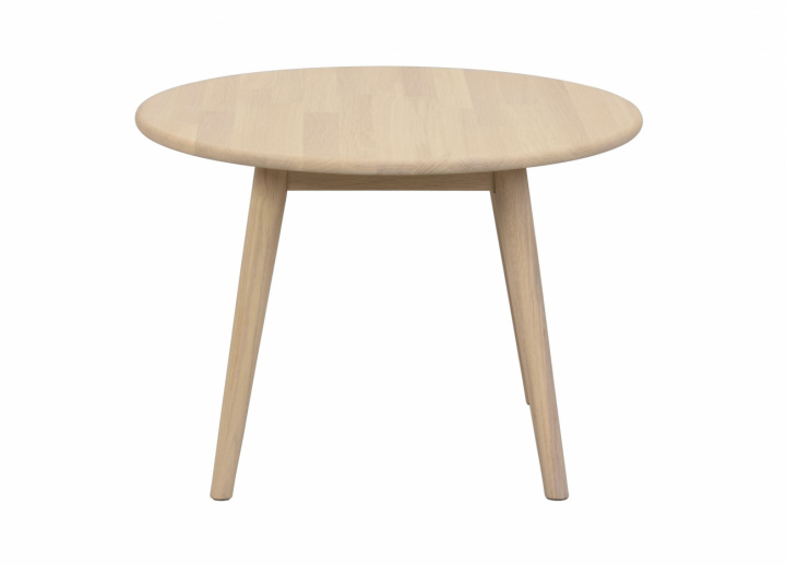 Sofabord \'Tompkins\' rundt Ø60 - Hvidpigmenteret eg i gruppen Møbler / Bord / Sofabord hos Reforma (128026)