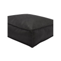 Siddem puff \'Lycke\' 50x50x15 - Sort