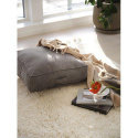 Siddem puff \'Lycke\' 50x50x15 - Mørkebrun