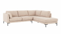 Sofa \'Corwin\' H&oslash;jre - Lysbeige