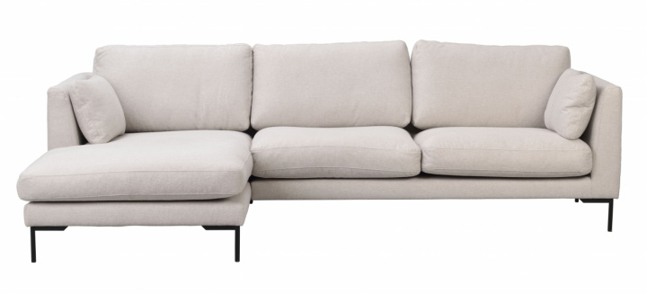 Sofa \'Corwin\' Chaise venstre - Lysbeige i gruppen Møbler / Sofaer / 3-personers sofaer hos Reforma (129155)