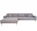 Sofa \'Lido\' Venstre - Lysgrå