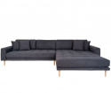 Sofa \'Lido\' Højre - Mørkegrå