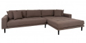 Sofa \'Lido\' Højre - Brun