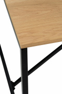 Spisebord \'Vega\' 180x90cm - Natur/Sort 