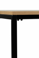Spisebord \'Vega\' 180x90cm - Natur/Sort 