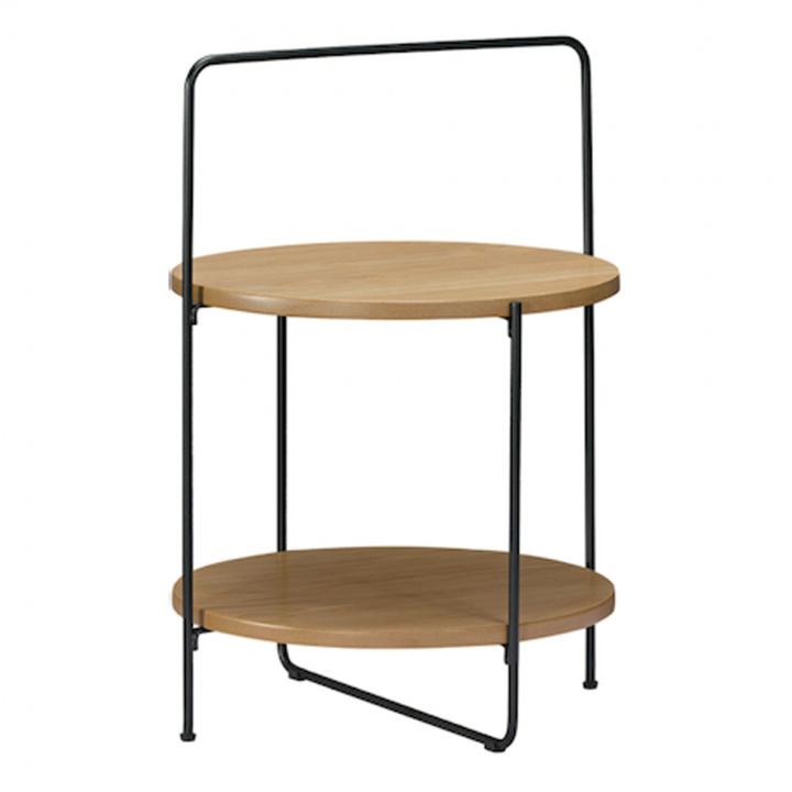 Sidetabel \'Ylva\' - Natur/Sort i gruppen Møbler / Bord / Sofaborde hos Reforma (1335)