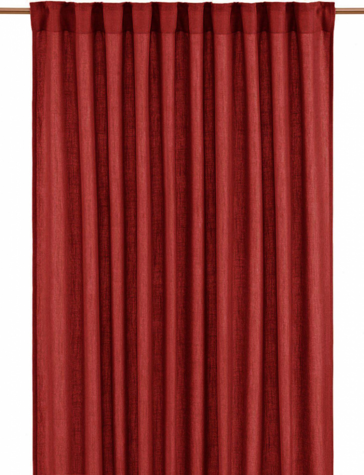2-pak Gardin \'Cecil\' 140x260 - Rød i gruppen Indretning / Tekstiler / Gardiner hos Reforma (1339-20-004)