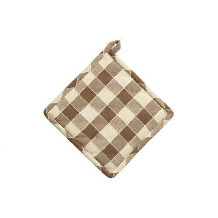Grydelap \'Mary\' 22x22 - Brun i gruppen Indretning / Tekstiler hos Reforma (1369-42-022)