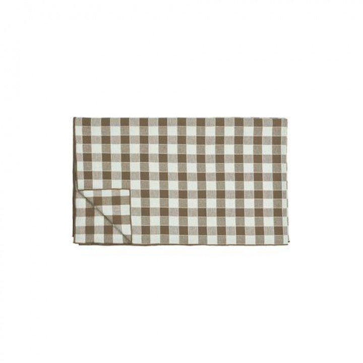 Dug \'Mary\' 140x250 - Brun i gruppen Indretning / Tekstiler / Dug til borde hos Reforma (1369-85-022)