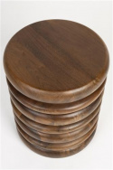 Puf \'Disc\' - Brun