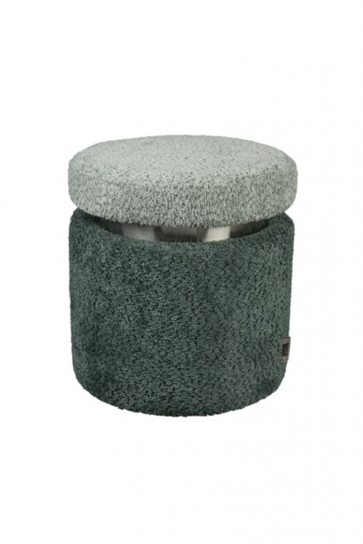 Puf \'Sen\' 39x39 - Grøn i gruppen Møbler / Sidde møbler / Paller hos Reforma (1400061)