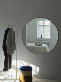 Spejl \'Complete\' rundt 110cm - Sort